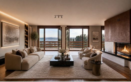 LUXUEUX APPARTEMENT AVEC VUE SUR LE LAC ET TOUT PROCHE DU PORT DE PLAISANCE