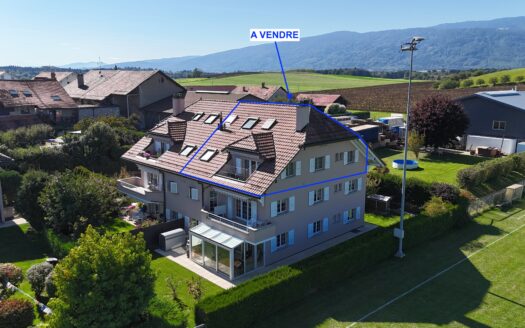 APPARTEMENT EN DUPLEX DE 5 PIÈCES AVEC BALCON ET PLACES DE PARC INTÉRIEURE ET EXTÉRIEURE